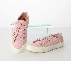 pink frilly converse