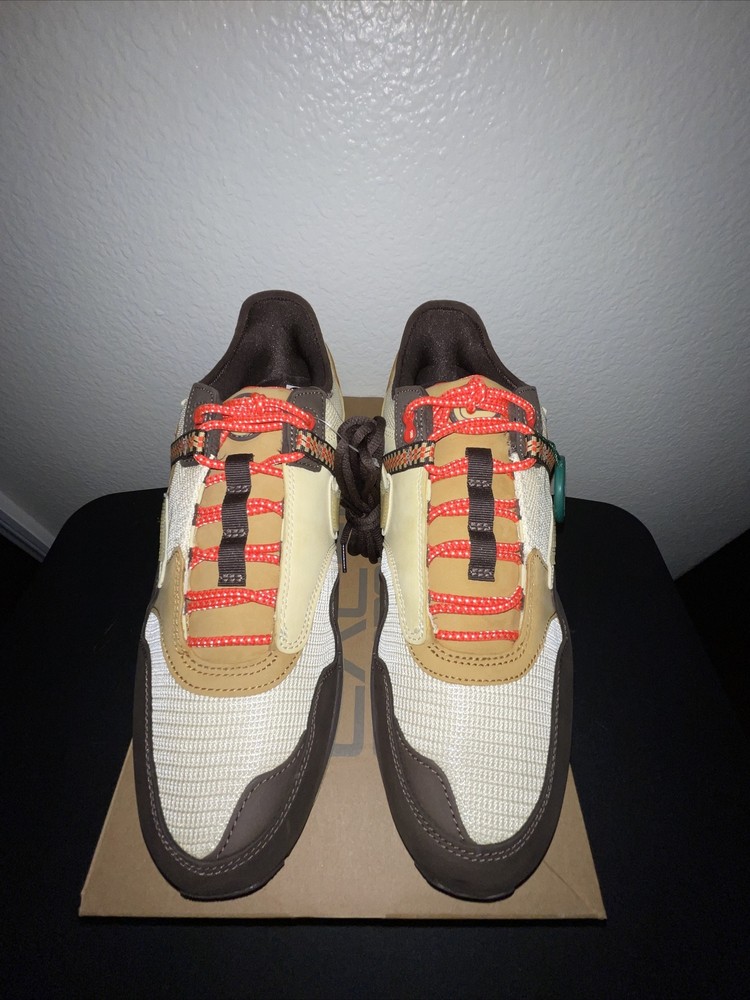 Size 12 .5- Nike Max 1 Travis Scott Cactus Jack Baroque Brown/Lemon...