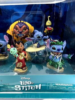Disney Lilo & Stitch Deluxe Figure Play Set Pleakley Jumba Jookiba