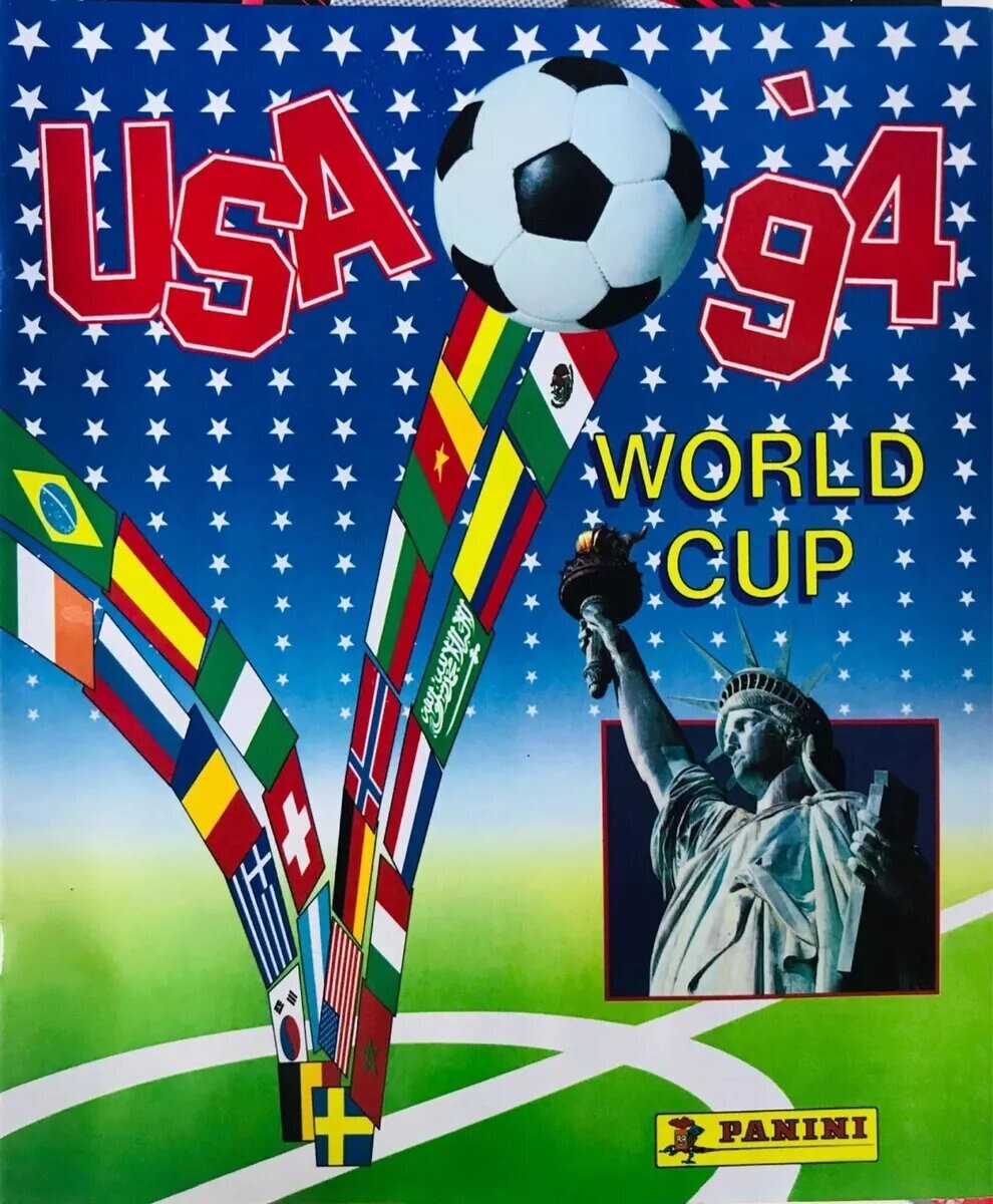 NumberW杯特集 '94アメリカ〜'22カタール　78冊（送料込） USA 94 World Cup Panini Stickers Full Álbum Complete reprinted