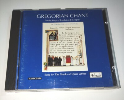 Gregorian Chants CD #