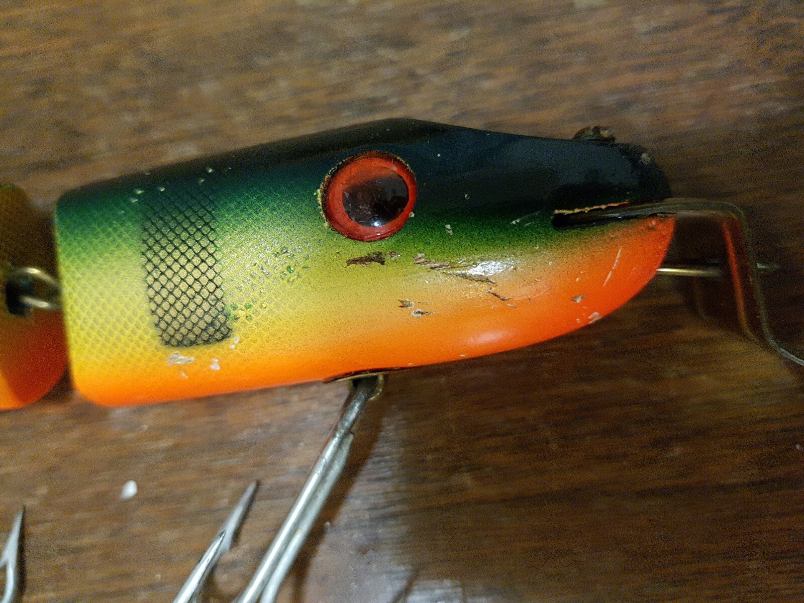 Vintage Handmade Wooden OWB Canadian Musky Pike Lure HUGE eBay