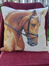 Cuscino Cavallo 45cmx45cm Fatto a mano, Equitazione, Dressage 