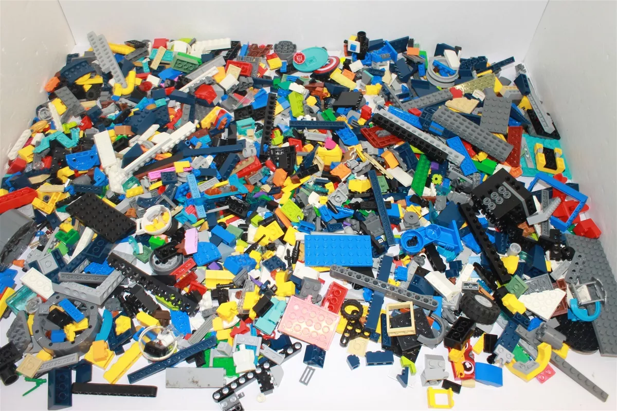 Lego Mixed Bulk Lot 1.7 KG Unique Set Pieces 7789W