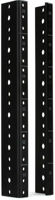 Rackworks Heavy Duty Steel Rack Rail Set; 6U Rack Size (GRW-RACKRAIL-06U)