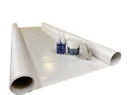 Pvc Rv Rubber Roof Kit 8.5 ft Wide X 20 ft Long Extreme Camper Roof Repair