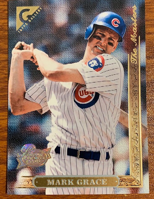 1996 Topps Gallery Player Private Issue #180 Mark Grace #455/999 Free Shipping
