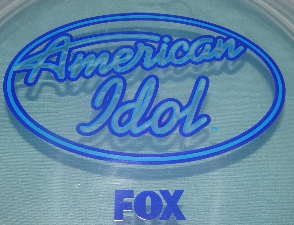 НОВЫЙ ПРОЗРАЧНЫЙ = логотип AMERICAN IDOL 9 дюймов = летающий диск FRISBEE редкая промо премиум - Fox - Изображение 4 из 4