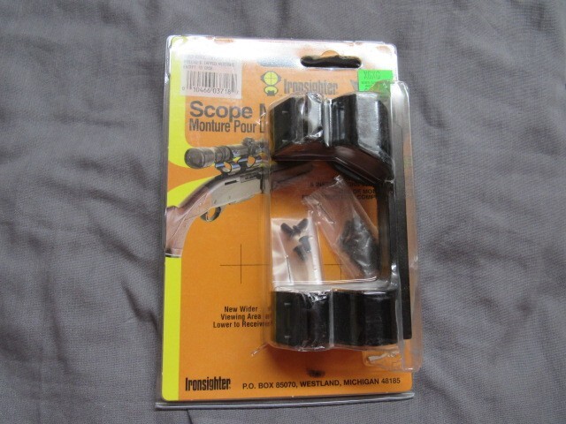 Ironsighter SEE THRU scope mount Model 718M for Handi-rifle Tracker 1 & 2