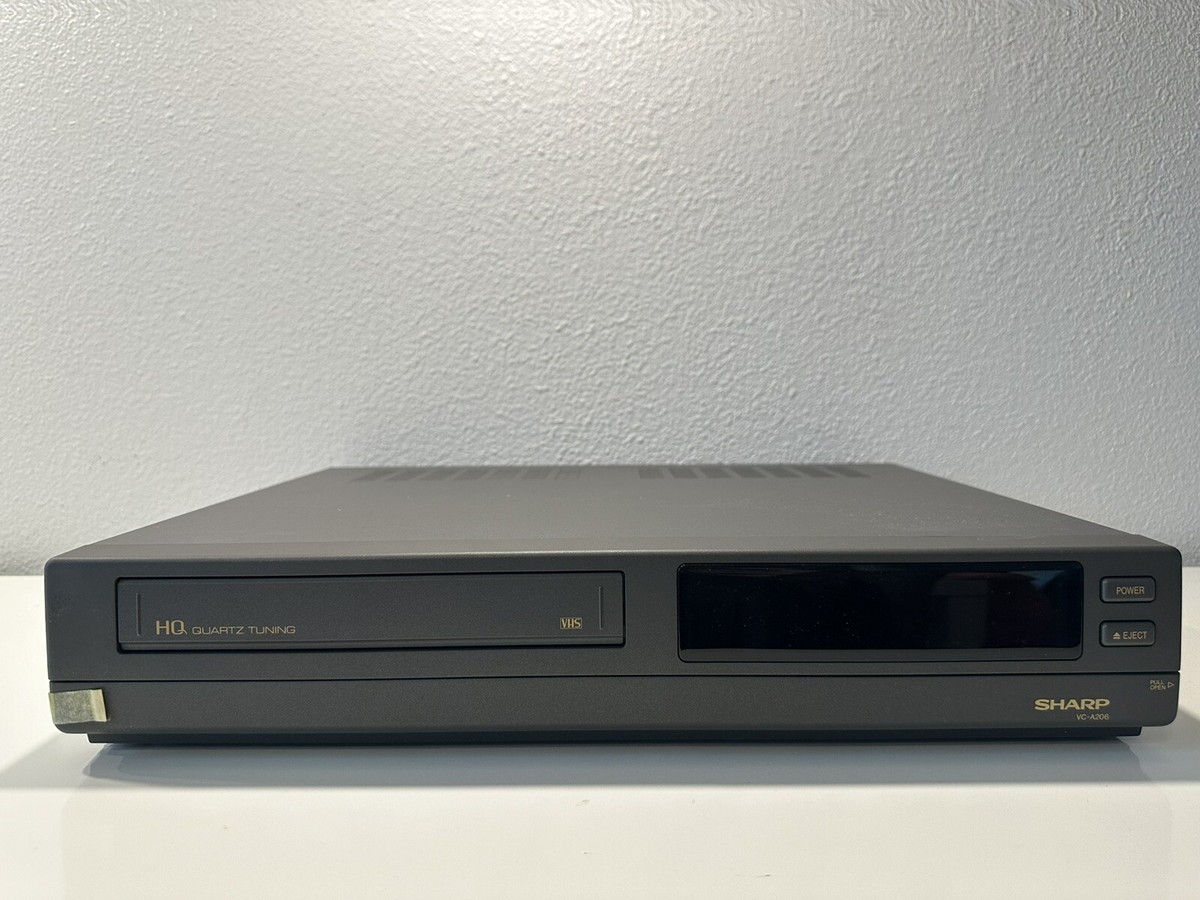 VINTAGE SHARP VC-A206U Video Cassette Recorder VCR (VHS
