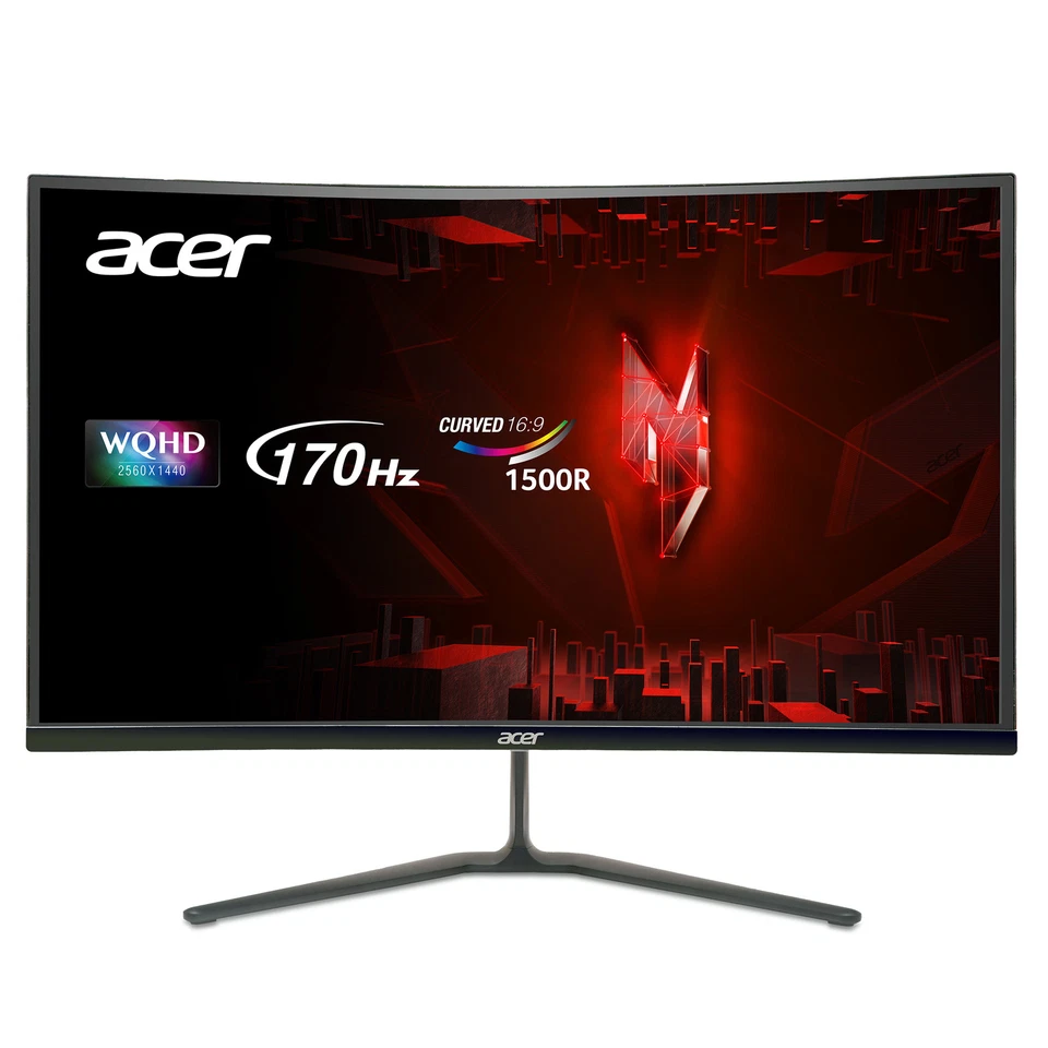 Monitor Acer Nitro ED270U 27" WQHD 170 Hz 2560 x 1440 certificado recondicionado