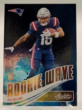 2025 ABSOLUTE KYLE WILLIAMS ROOKIE WAVE FOOTBALL CARD PATRIOTS NFL panini