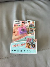 Photo Creator Real Mini Camera BICOLOR Neon Pink And Purple Photo  Video