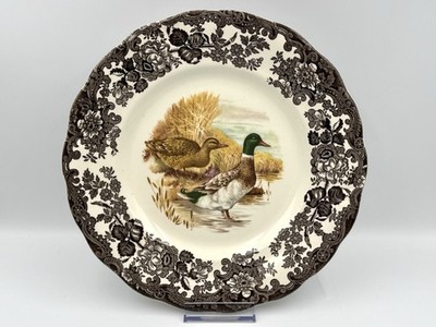 Royal Worcester Palissy Game Series Ente Speiseteller 25 cm Vintage