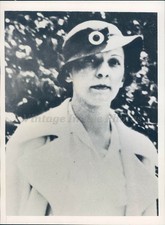 1935 Marlon Nardo Suitor Slain William Cavin Beautiful Woman Fancy Hat Photo