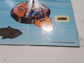 LEGO CITY: Coast Guard Helicopter & Life Raft Instruction Manuals Only (7738)
