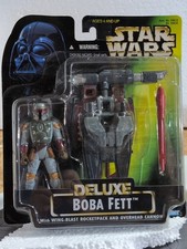 1996 Deluxe Boba Fett  Wing-Blast Rocket Pack  Star Wars  Power of the Force NIB