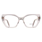Prada Glasses Frames PR18WV 29D1O1 Crystal Cold Mauve Women