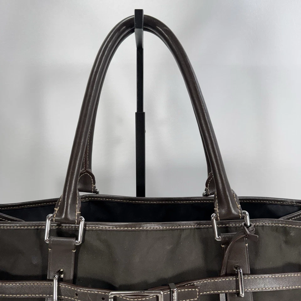 Bolso de hombro Tumi Ballistic marrón nailon Chantham East 16" Foto 3 de 4