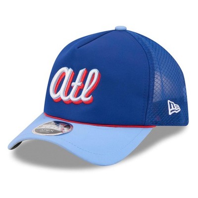 Men's New Era Blue Atlanta Braves 2026 City Connect Apex 9FORTY