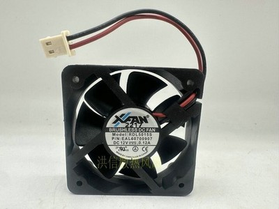 1 PCS XINRUILIAN  XFAN Fan  RDL5015S  DC12V 0.12A 5015 5CM 2 wire cooling fan #p