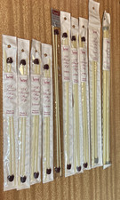 Swallow Ivore Casein Knitting Needles  x 10 Pack 2.75mm - 10.00mm