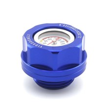 Jdm Engine Oil Cap Blue Anodised Aluminium Temperature Filler Cap Car Fuel Cover Jdm Engine Oil Cap Blue Anodised Aluminium Temperature Filler Cap Car Fuel Cover