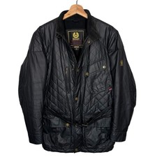 Giacca biker Belstaff Gold Label piccola uomo Made in Italy rara con cintura Malenotti