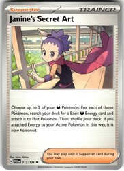 Janine's Secret Art 112/131 Prismatic Evolutions