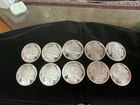 Lot Of 10 1 oz Silver Buffalo Round .999 Fine Silver  Nickel Bufalo Beautiful‼️
