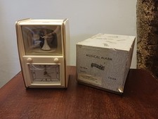 Vintage Goldb&uuml;hl Spielwecker Tanzpaar Bakelit West Germany 50er Jahre