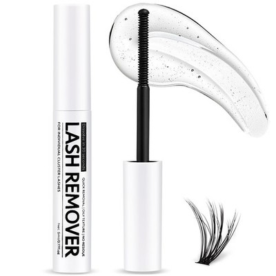 Miuffue Eyelash Glue Remover 5ML Cluster Lash for Individual White 