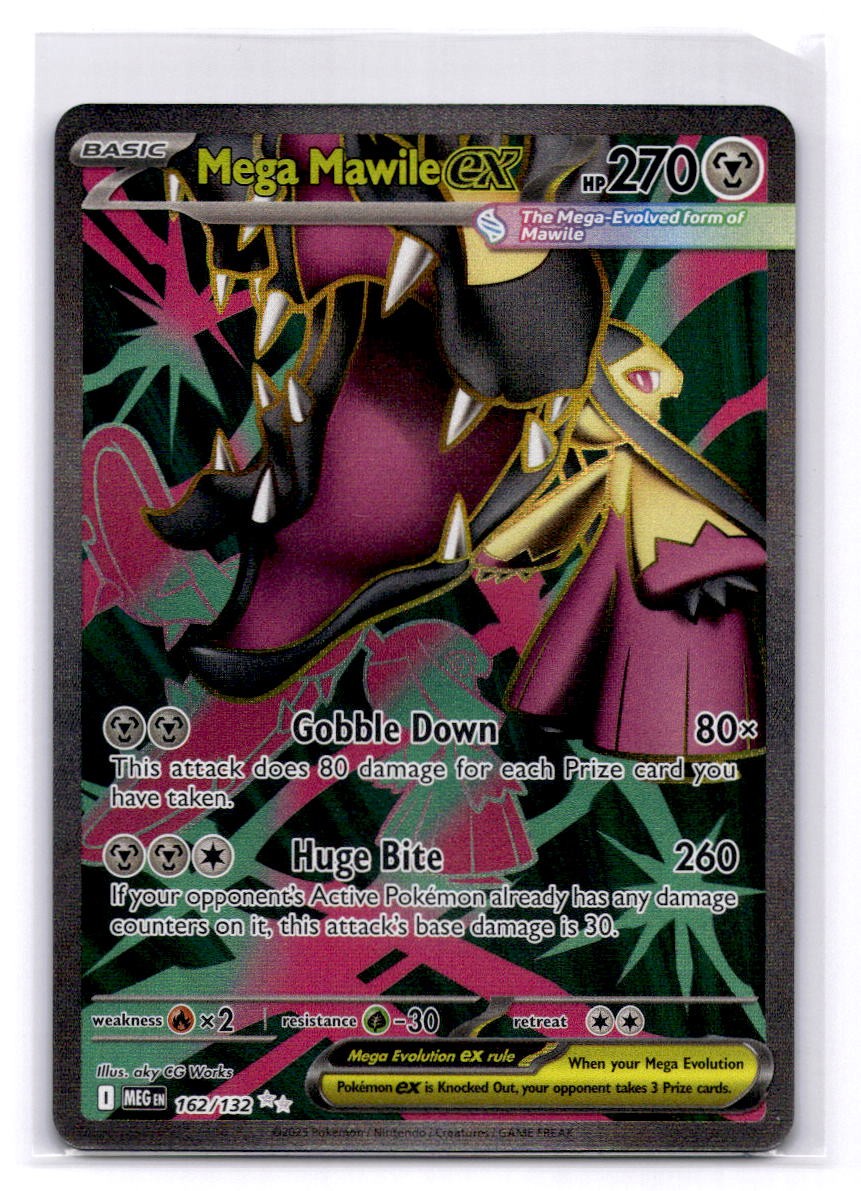 Mega Mawile ex - Ultra Rare ME01: Mega Evolution 162/132 LP-NM