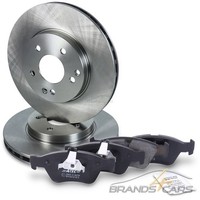 Atec Bremsscheiben + BelÄGe Vorne FÜR Mercedes Benz C-KLASSE W202 E-KLASSE W210