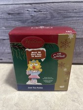 Carlton Cards The Simpsons Maggie Just Too Petite 2006 Christmas ornament