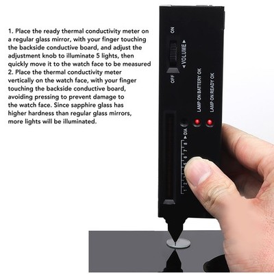 Diamond Tester Pen High Accuracy Jewelry Diamond Tester Professional Diamond DON