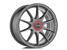 CERCHIO IN LEGA PER AUDI A1 7,5J17" 5X100 35 68 OZ FORMULA HLT GRIGIO CORSA