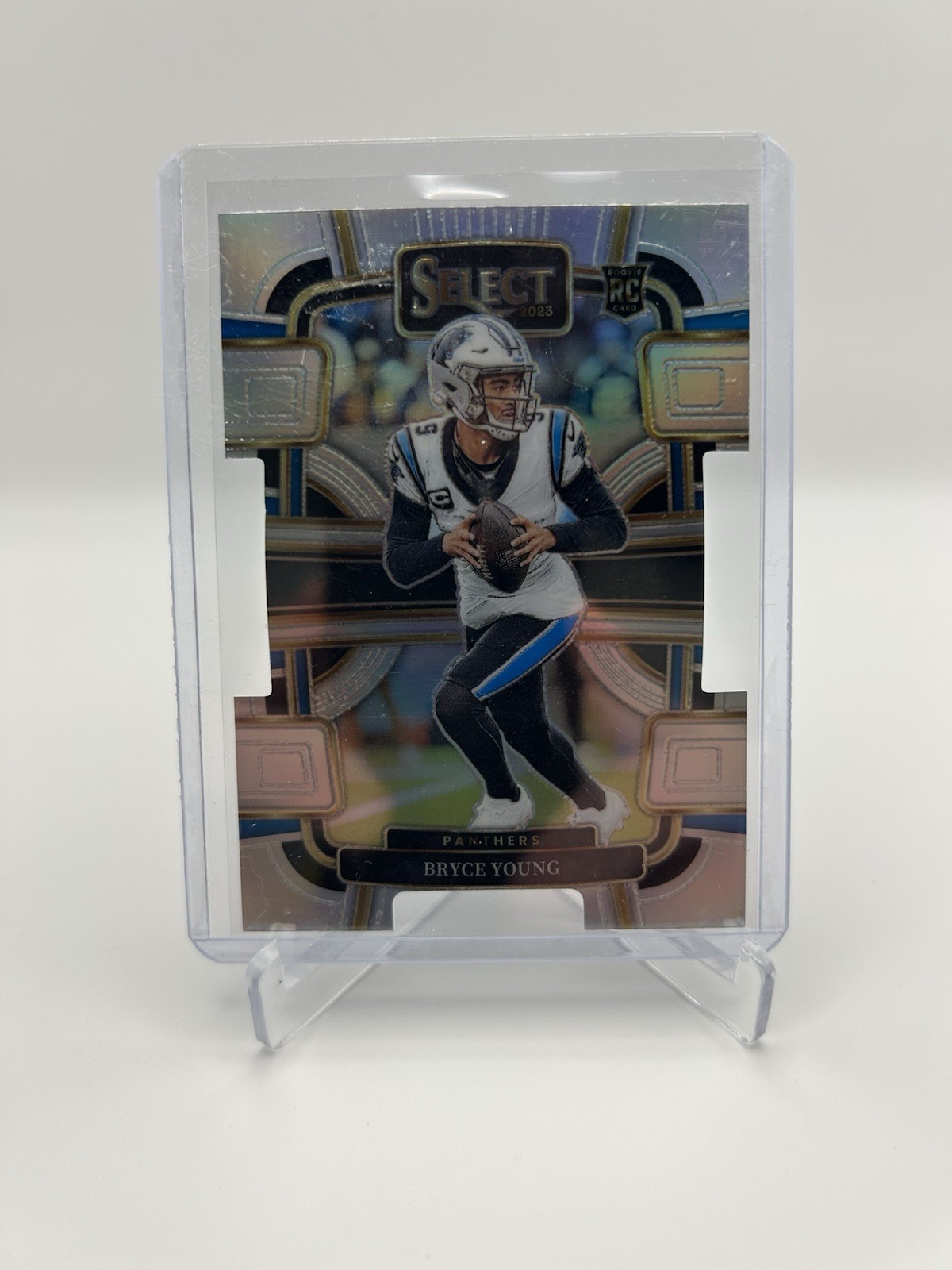 2023 Panini Select - Concourse Bryce Young #14 Silver Prizm Die-Cut (RC)