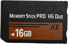 16GB High Speed Memory Stick Pro-Hg Duo (MS-HX) for PSP Camera Memorycards