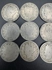 Lot of 9 Liberty Head V Nickels 1901-1911 Full Dates Mixed Dates US 5¢ Coins — photo 7