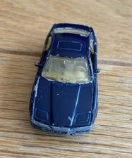 Matchbox BMW 850i Blue Diecast Model Car  (1992) 1:62 Scale