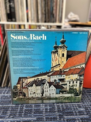 Sons of Bach: C.P.E., W.F., J.C. Bach - Sine Qua Non 3LP Box