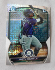 2023 Bowman Chrome 1st Prospects Mojo Refractor #BCP-185 Edryn Rodriguez