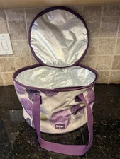 31 Thirty-One Around the Clock Round Thermal in Sketchy Dot Slow Cooker Carrier