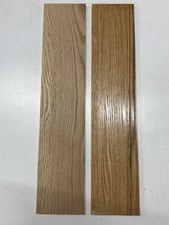 2 Pcs, White Oak Thin Stock Lumber Woodworking Projects 24" x 5" x 3/8" #60