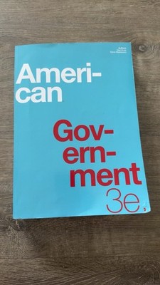 OpenStax American Government 3e 3rd Ed Annotated by Krutz & Waskiewicz, PB