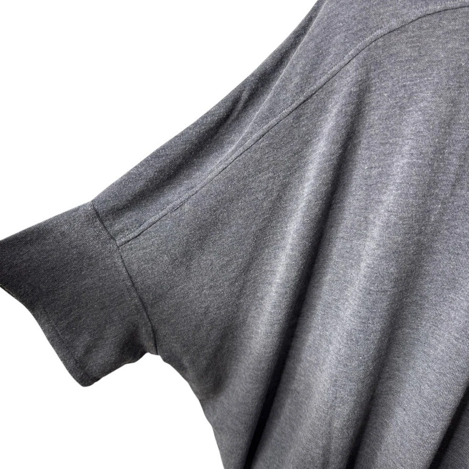 Vestido To Kill Jane Mohr Gris Pullover Manga Corta Algodón Top Mujer Talla Única Foto 4 de 4