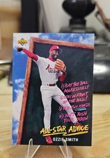 1993 Upper Deck Fun Pack - All-Star Advice Ozzie Smith #215