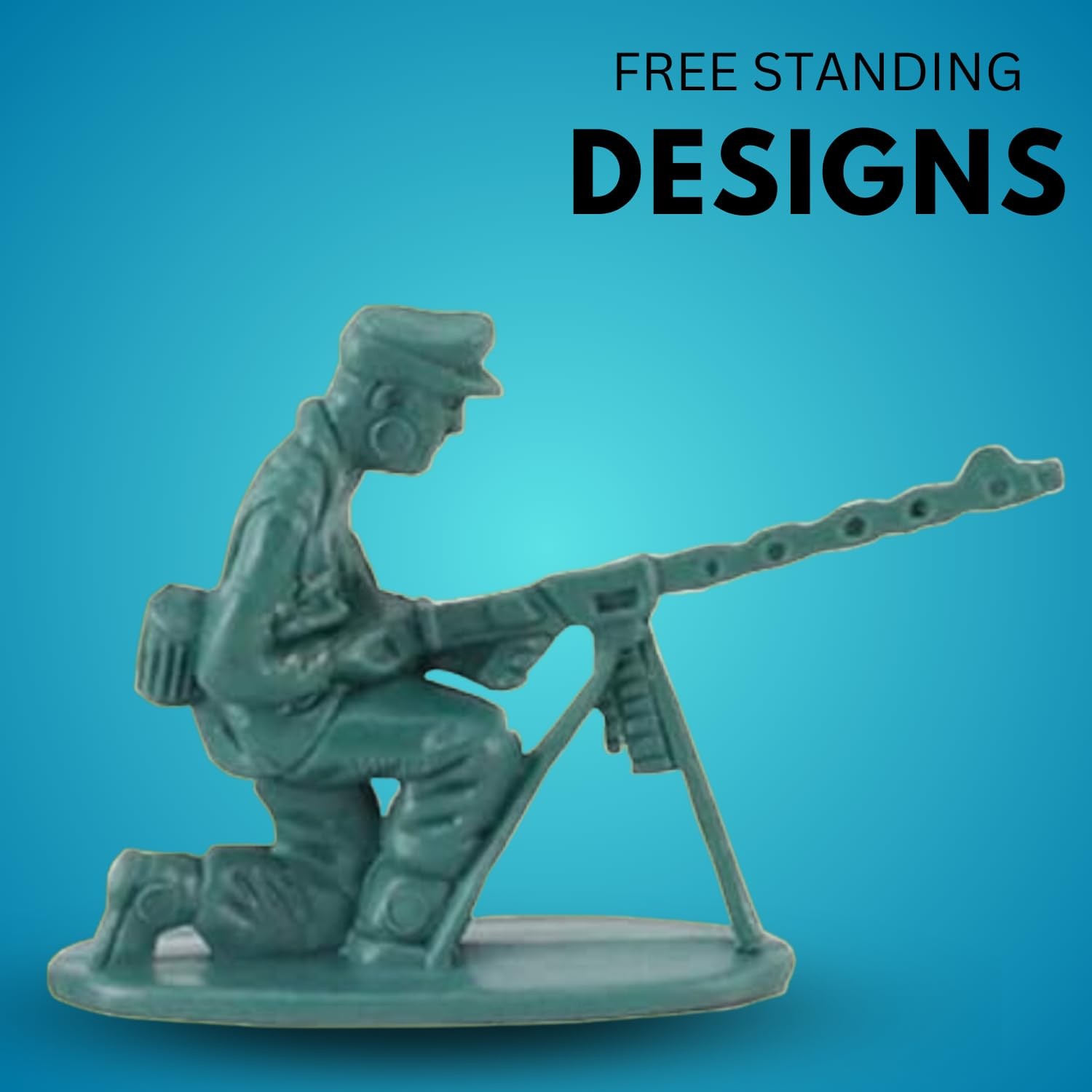 Liberty Imports 200 PCS Army Men Toy Soldiers Military Action Figures Bucket ...