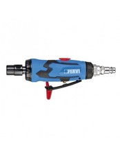 Mini smerigliatrice pneumatica assiale Fervi 0413 corpo in metallo velocità 2500